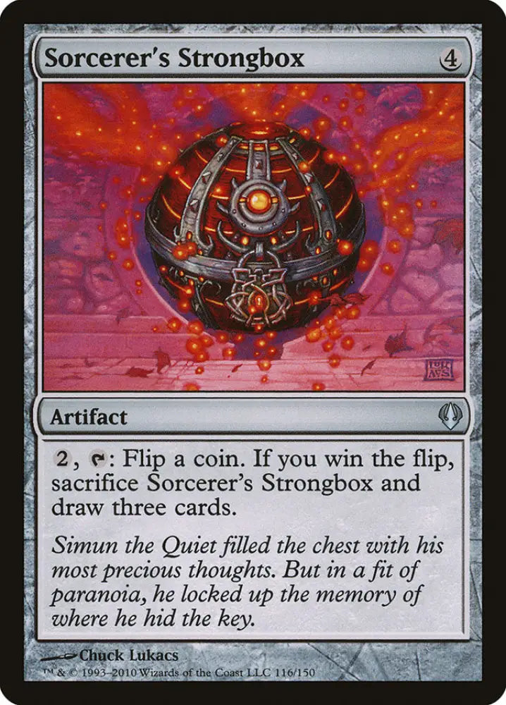 Sorcerer’s Strongbox [Archenemy] - MTG Single