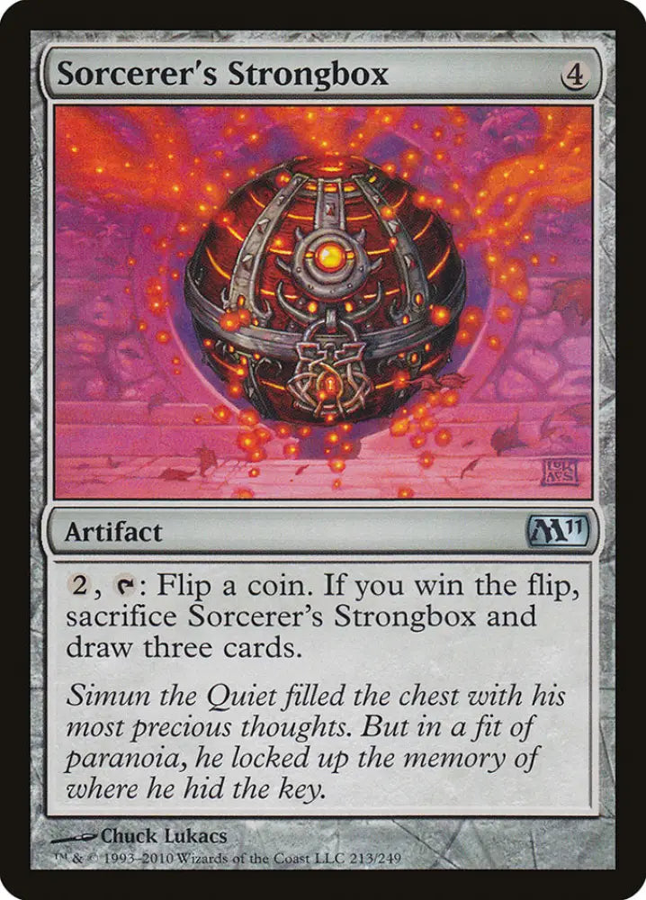 Sorcerer’s Strongbox [Magic 2011] - MTG Single