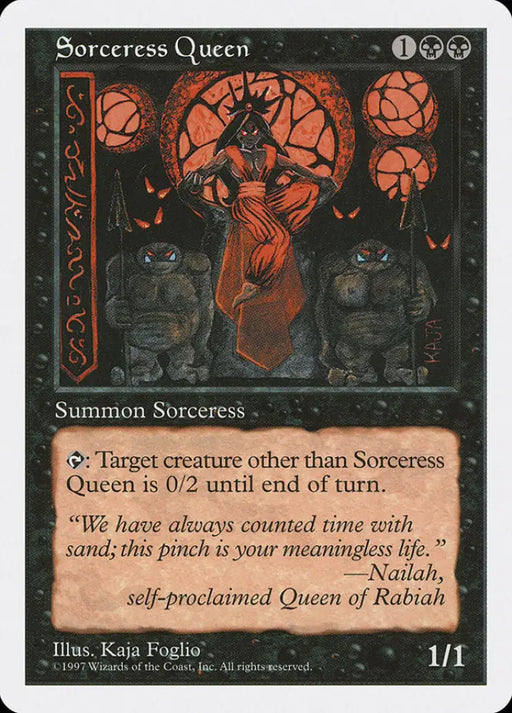Sorceress Queen [Fifth Edition] - MTG Single