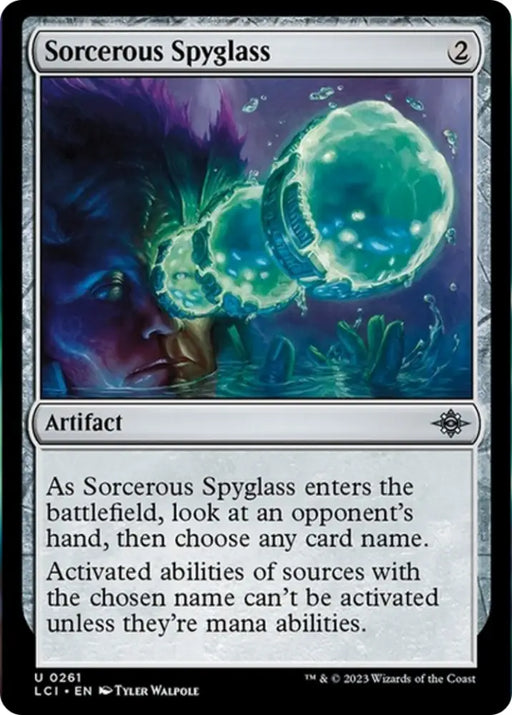 Sorcerous Spyglass [The Lost Caverns of Ixalan] - MTG Single