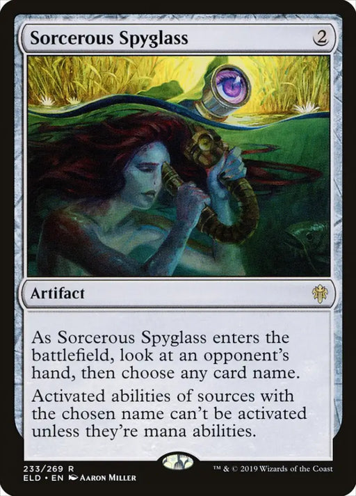 Sorcerous Spyglass [Throne of Eldraine] - MTG Single
