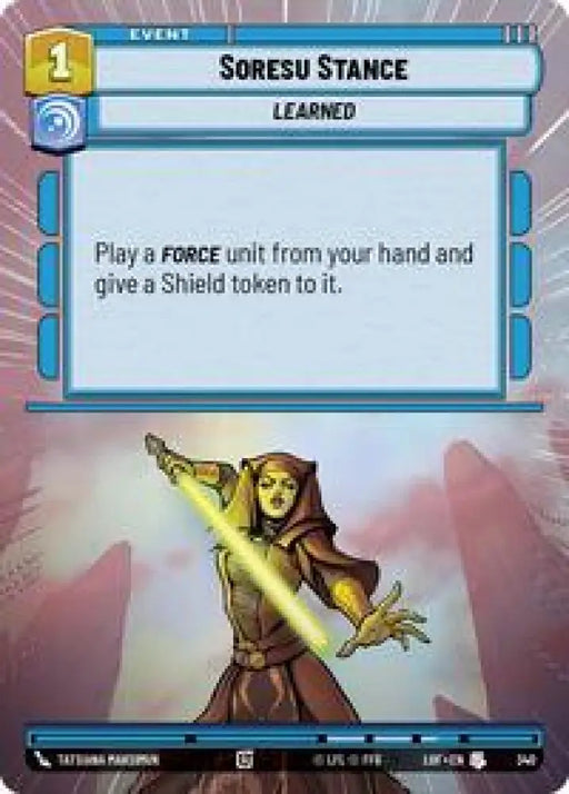 Soresu Stance (Hyperspace) (340) [Legends of the Force]