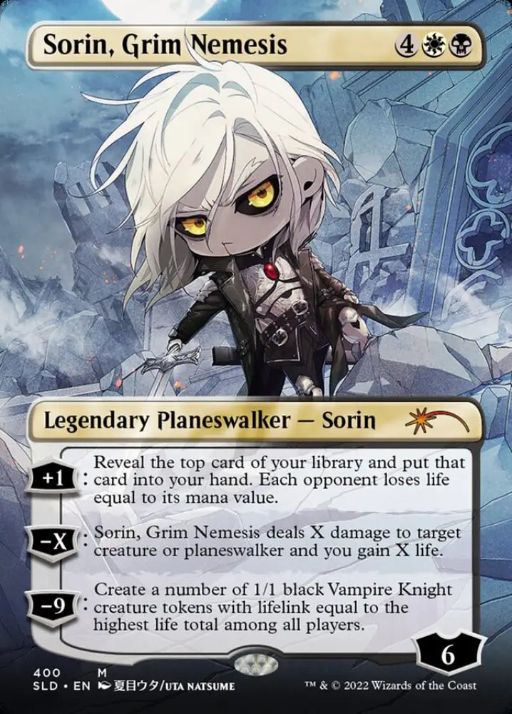 Sorin Grim Nemesis (Borderless) [Secret Lair Drop Series] - MTG Single