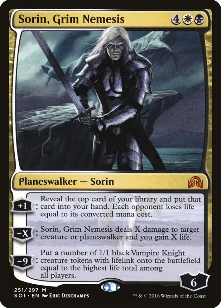 Sorin Grim Nemesis [Shadows over Innistrad] - MTG Single