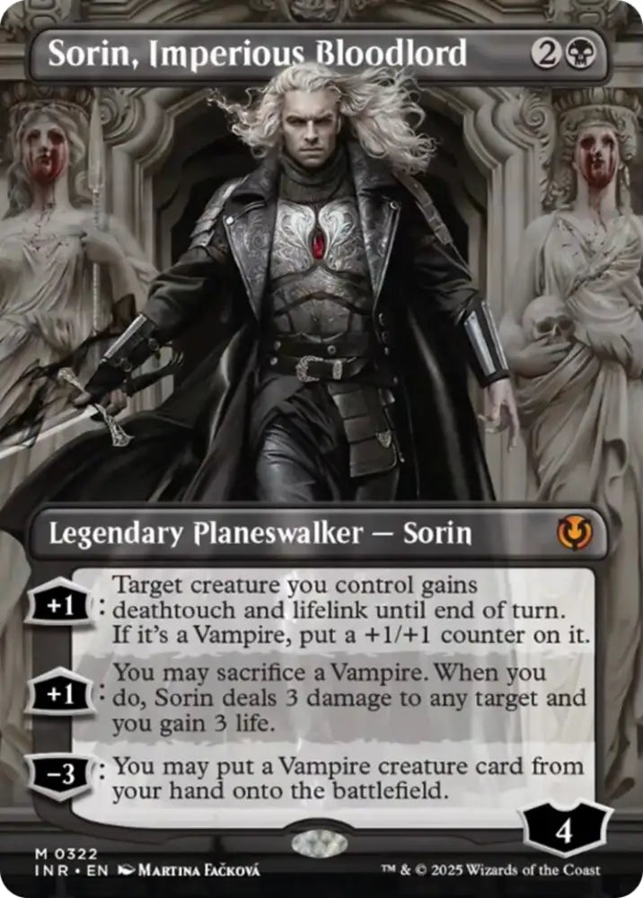 Sorin Imperious Bloodlord (Borderless) [Innistrad Remastered] - MTG Single
