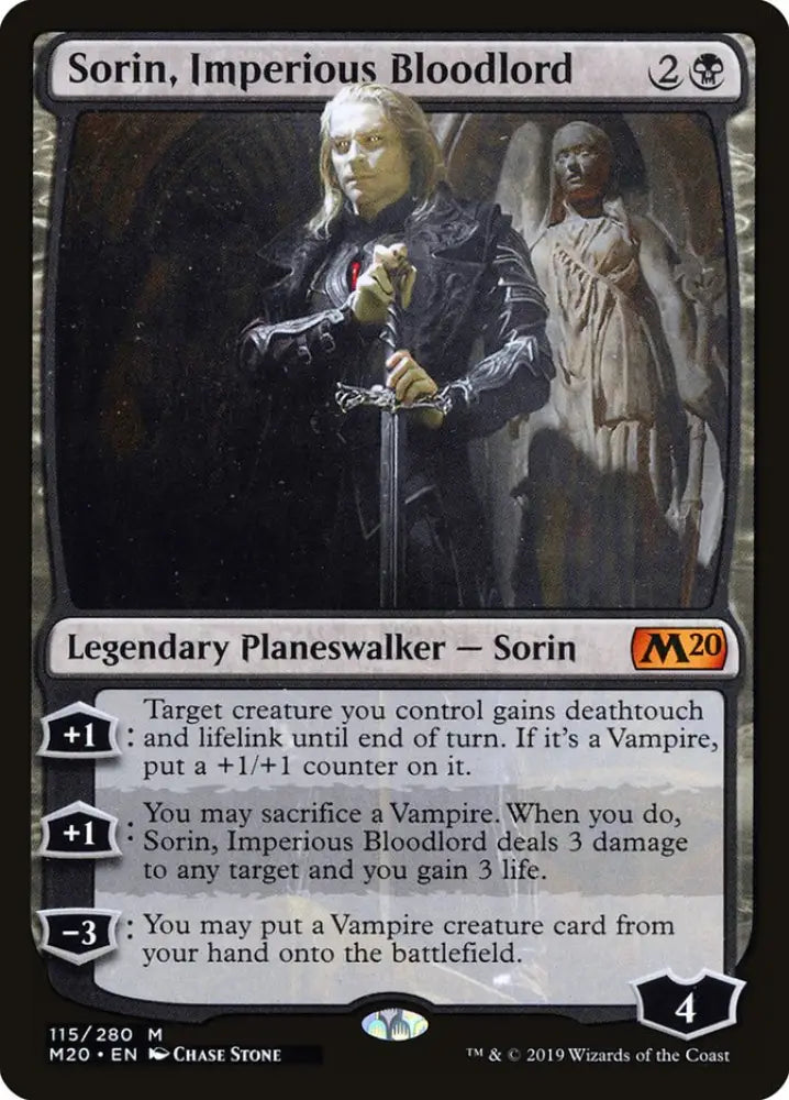 Sorin Imperious Bloodlord [Core Set 2020] - MTG Single