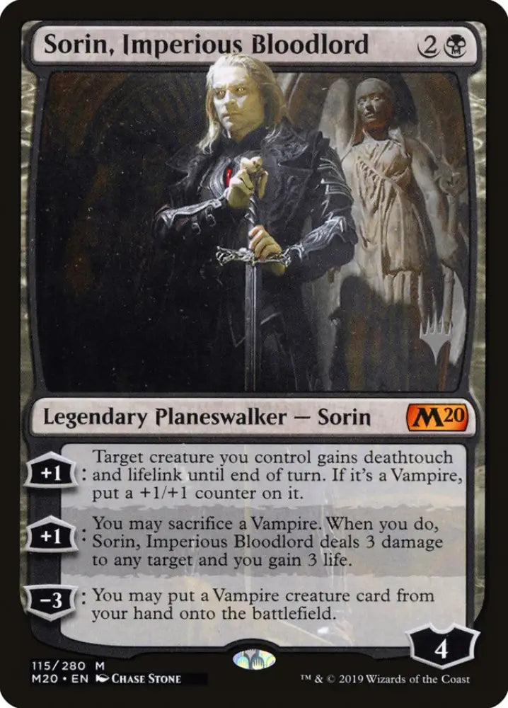Sorin Imperious Bloodlord (Promo Pack) [Core Set 2020 Promos] - MTG Single