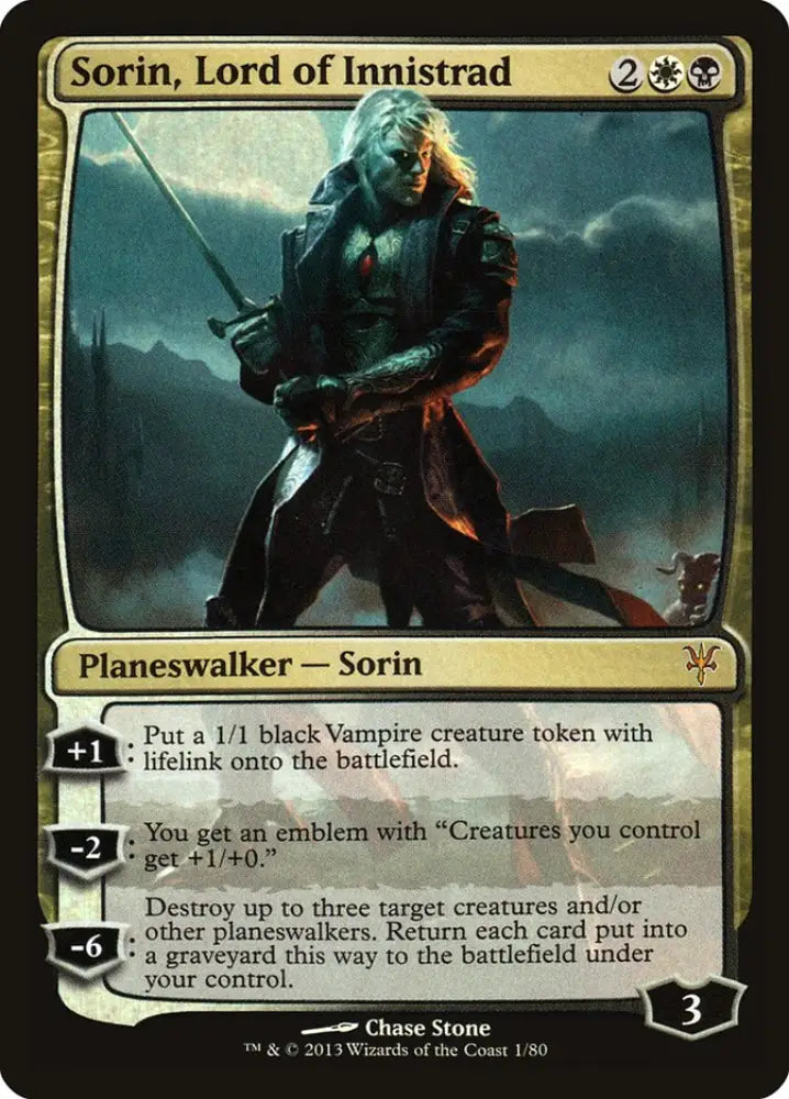 Sorin Lord of Innistrad [Duel Decks: Sorin vs. Tibalt] - MTG Single