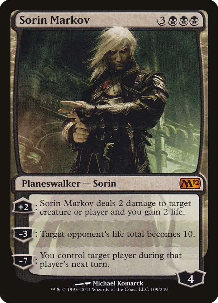 Sorin Markov [Magic 2012] - MTG Single