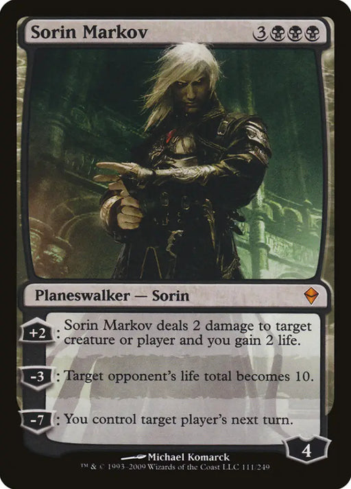 Sorin Markov [Zendikar] - MTG Single