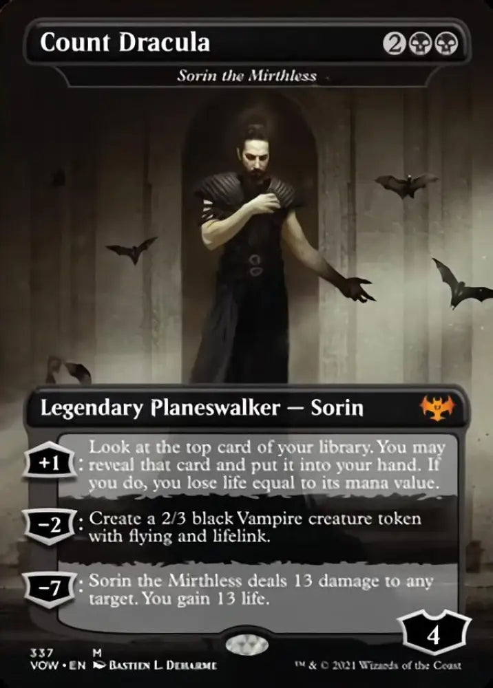 Sorin the Mirthless - Count Dracula [Innistrad: Crimson Vow] - MTG Single