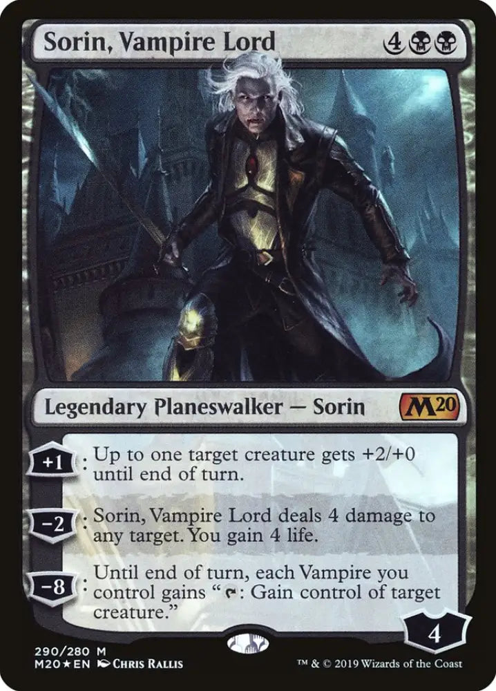 Sorin Vampire Lord [Core Set 2020] - MTG Single