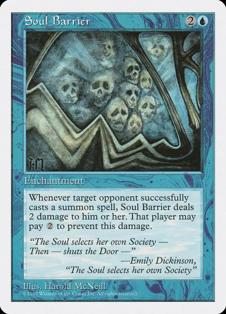 Soul Barrier [Fifth Edition] - MTG Single