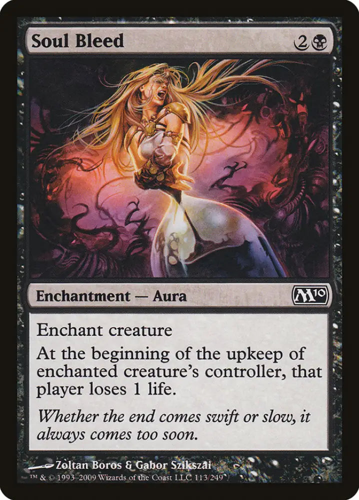 Soul Bleed [Magic 2010] - MTG Single
