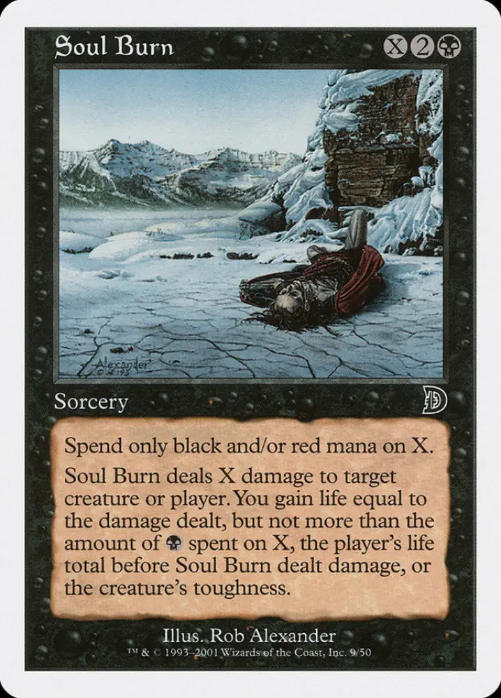 Soul Burn [Deckmasters] - MTG Single