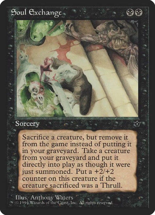 Soul Exchange [Fallen Empires] - MTG Single