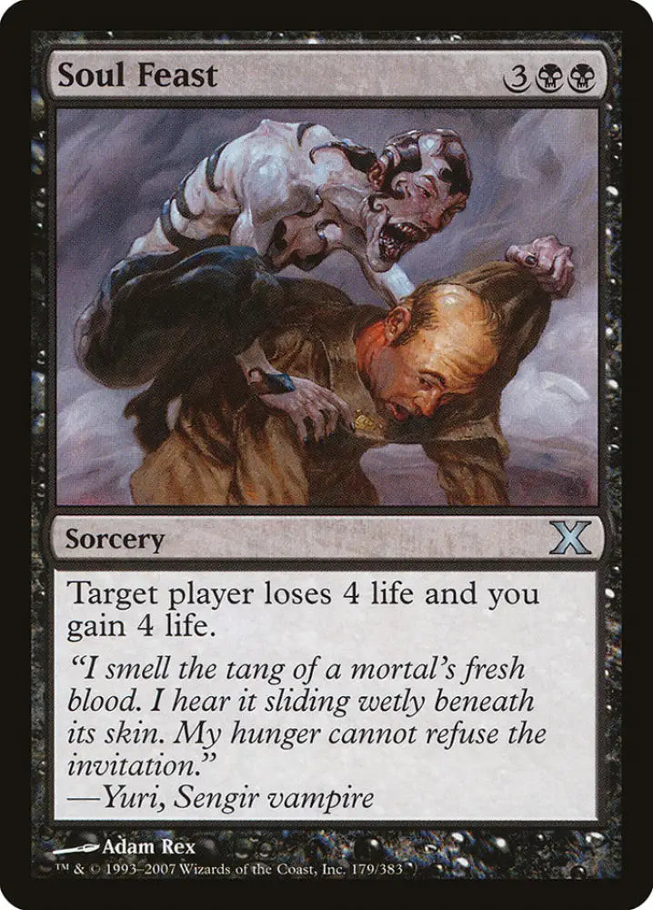 Soul Feast [Tenth Edition] - MTG Single