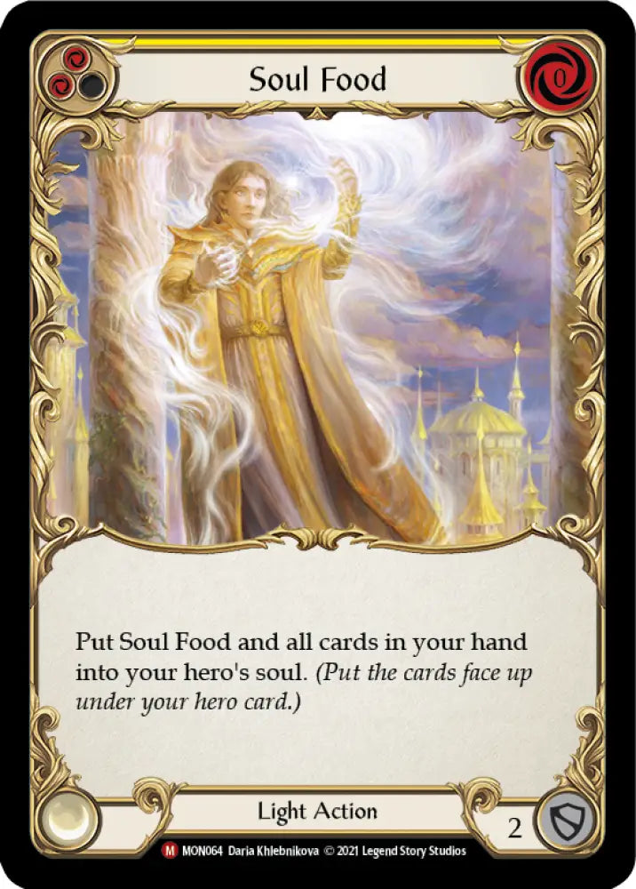 Soul Food [Monarch 1st Edition] 1st Edition Rainbow Foil - Flesh And Blood Single