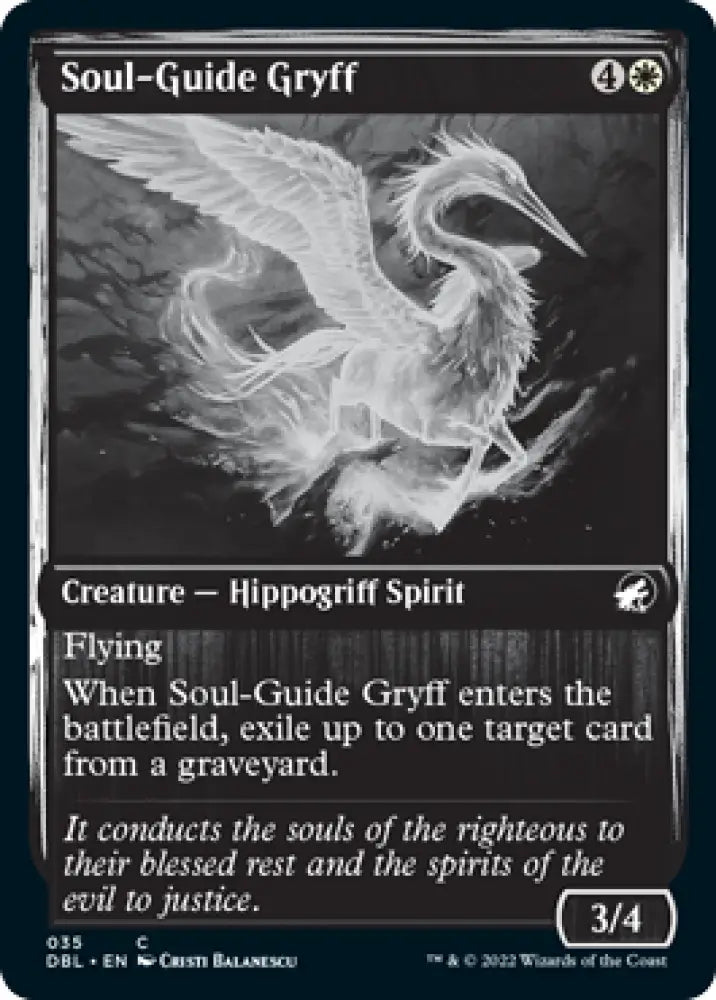 Soul-Guide Gryff [Innistrad: Double Feature] - MTG Single