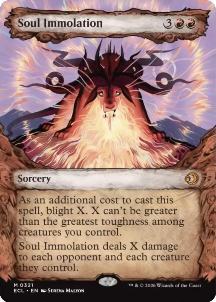 Soul Immolation (Showcase) (321) [Lorwyn Eclipsed]