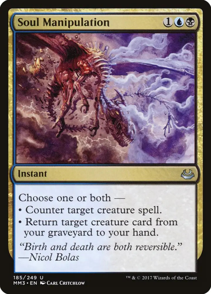 Soul Manipulation [Modern Masters 2017] - MTG Single