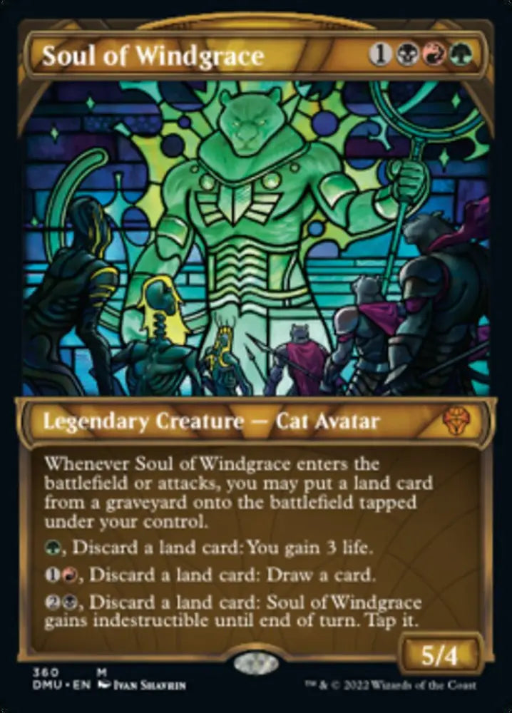 Soul of Windgrace (Showcase Textured) [Dominaria United] - MTG Single