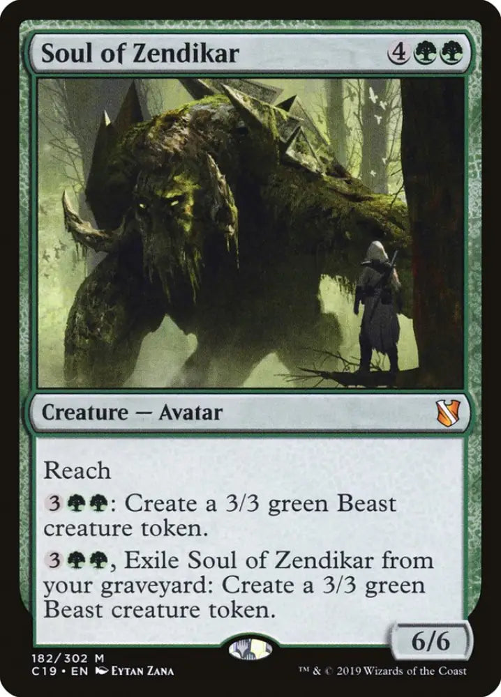 Soul of Zendikar [Commander 2019] - MTG Single