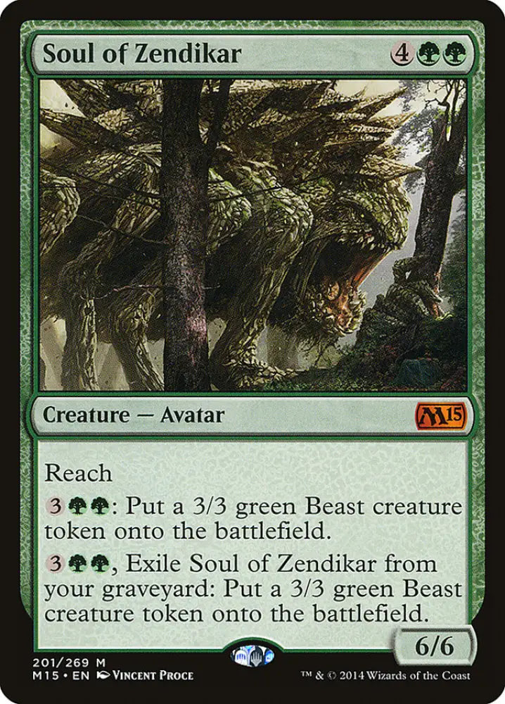 Soul of Zendikar [Magic 2015] - MTG Single