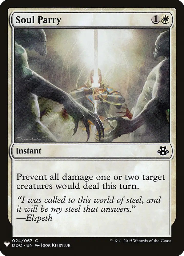 Soul Parry [Mystery Booster] - MTG Single