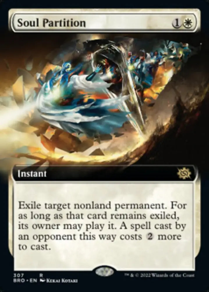 Soul Partition (Extended Art) [The Brothers’ War] - MTG Single
