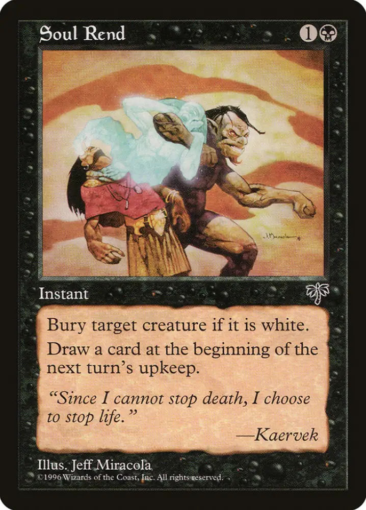 Soul Rend [Mirage] - MTG Single