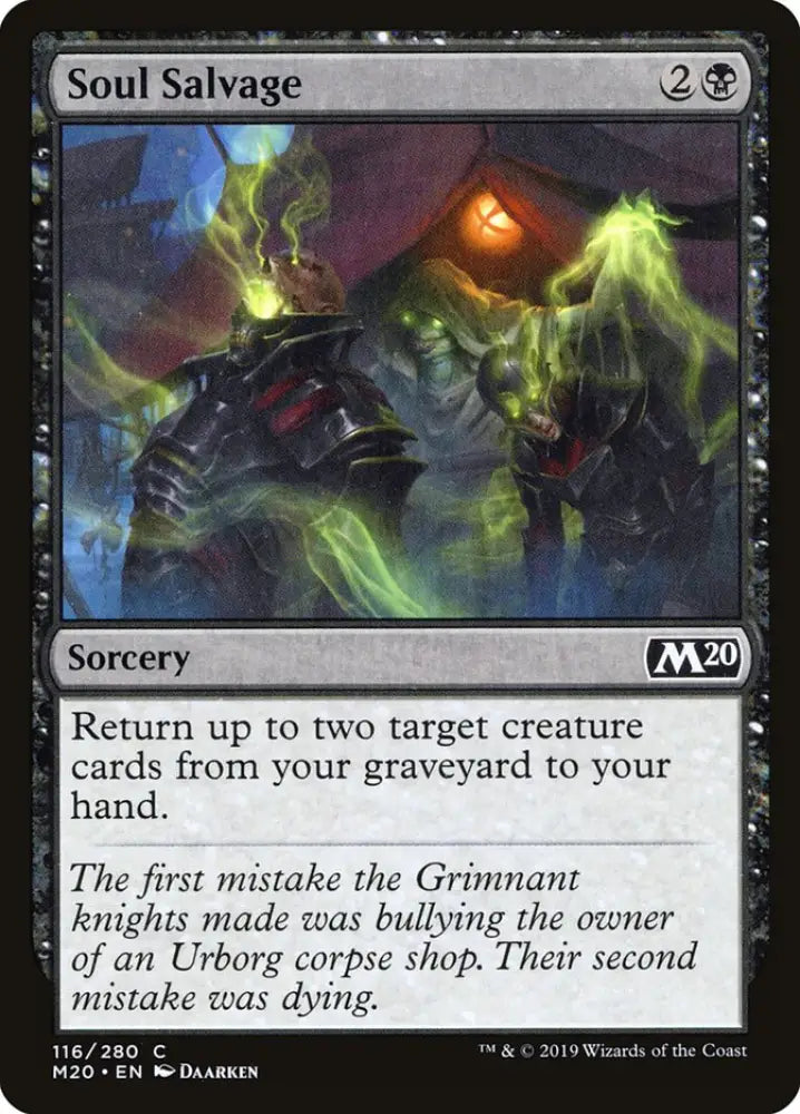 Soul Salvage [Core Set 2020] - MTG Single