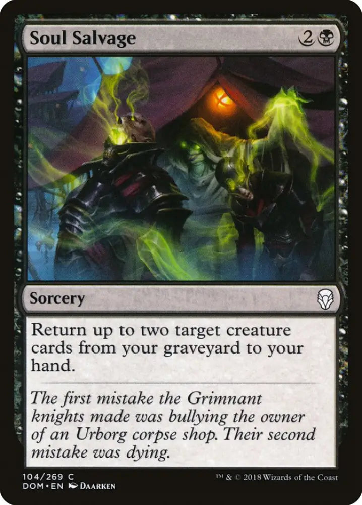 Soul Salvage [Dominaria] - MTG Single