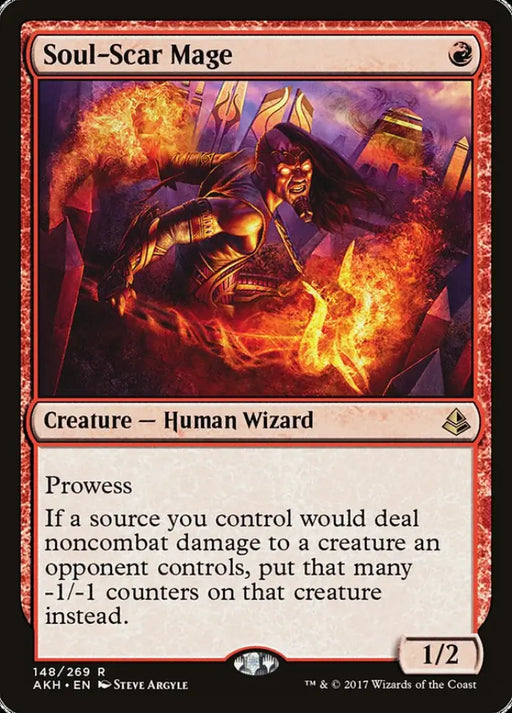Soul-Scar Mage [Amonkhet] - MTG Single