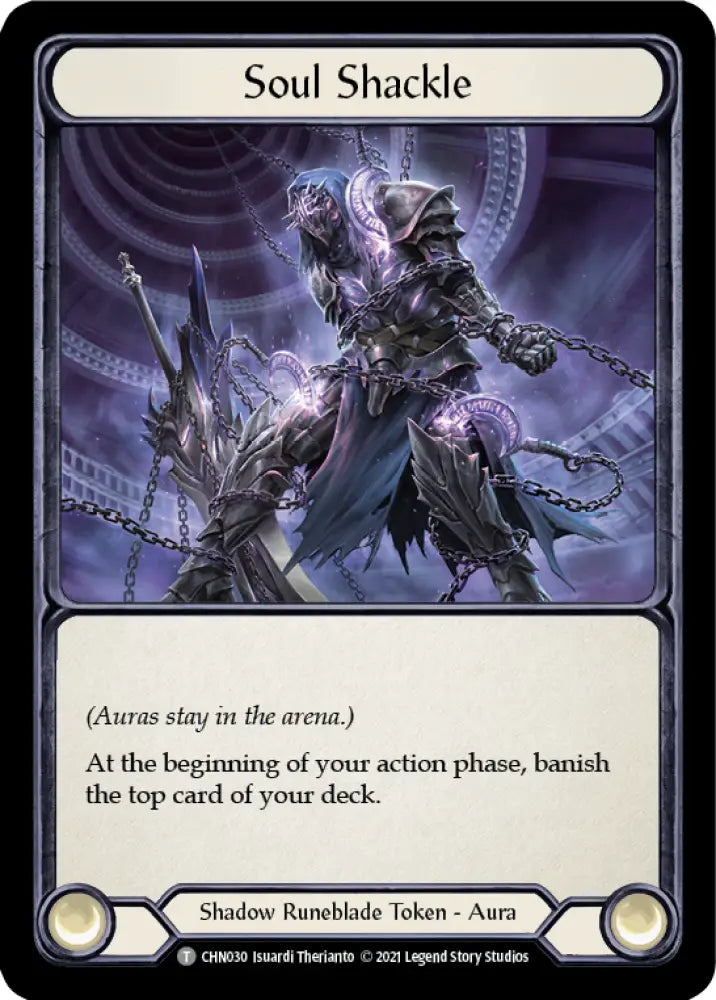 Soul Shackle [Monarch Blitz Deck] - Flesh And Blood Single