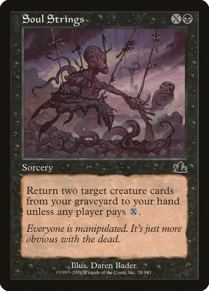 Soul Strings [Prophecy] - MTG Single