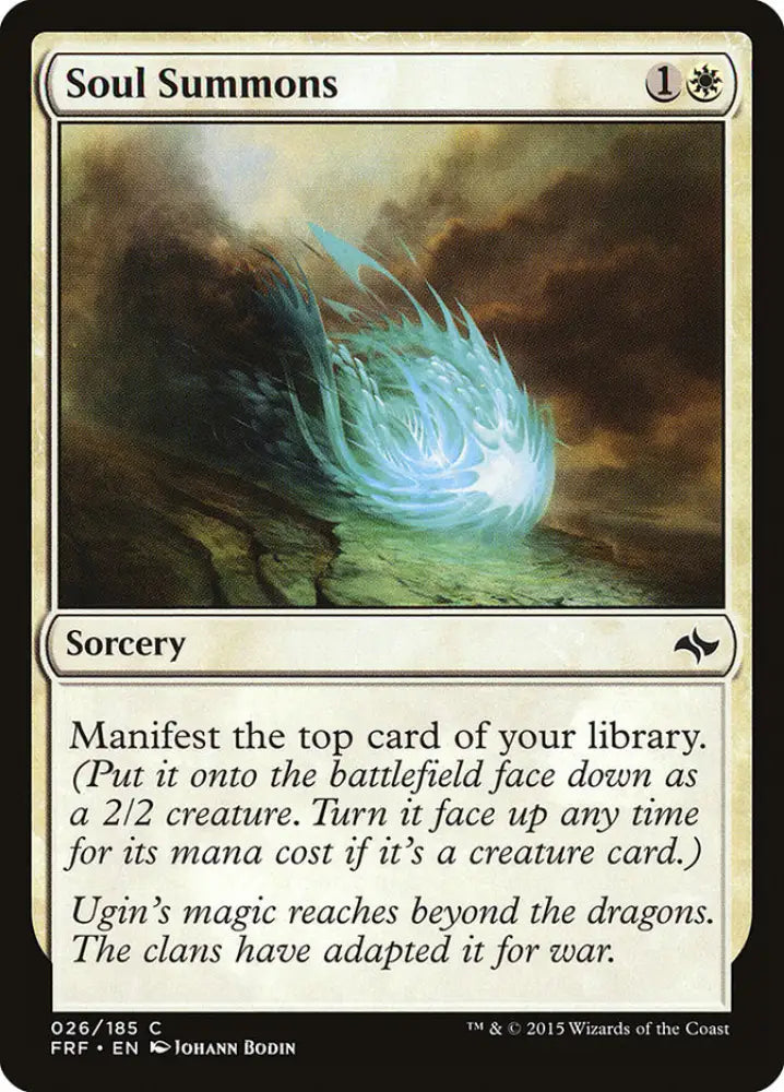 Soul Summons [Fate Reforged] - MTG Single