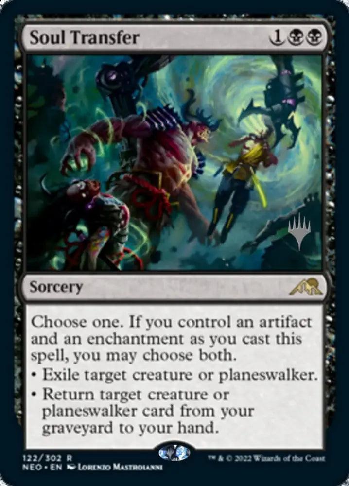 Soul Transfer (Promo Pack) [Kamigawa: Neon Dynasty Promos] - MTG Single