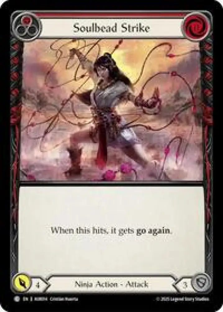 Soulbead Strike (Red) (ASR014) [Armory Deck: Ira]