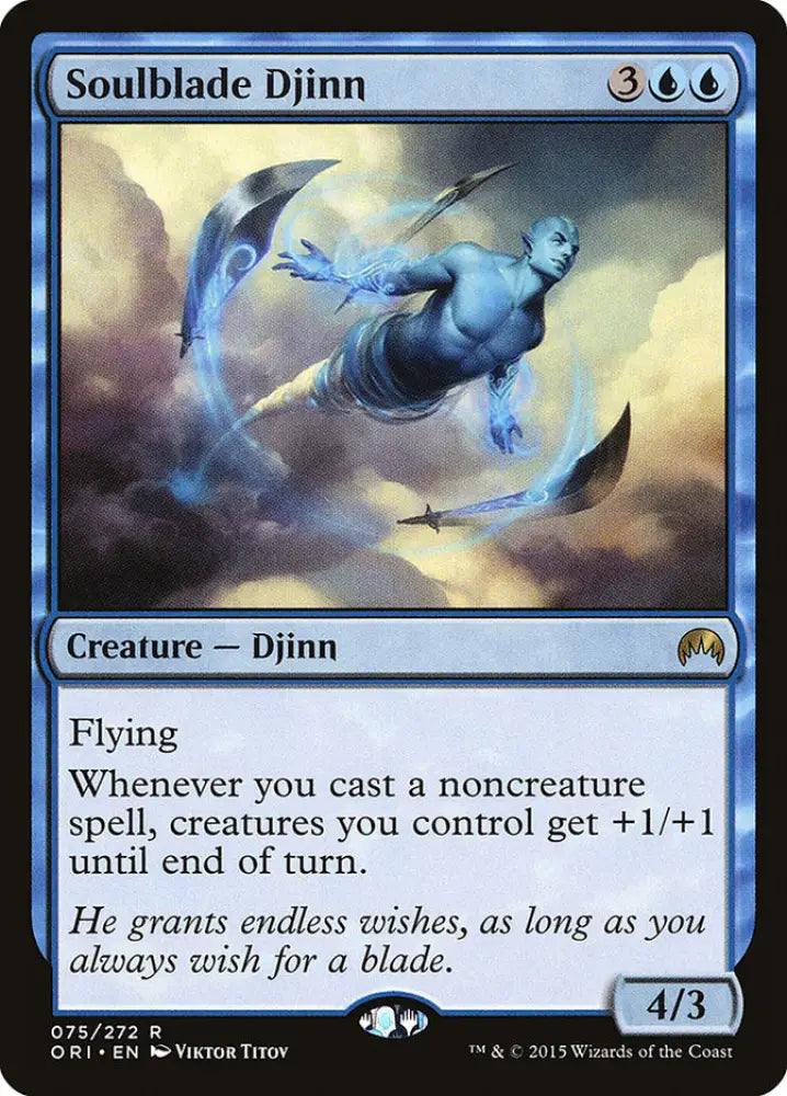Soulblade Djinn [Magic Origins] - MTG Single