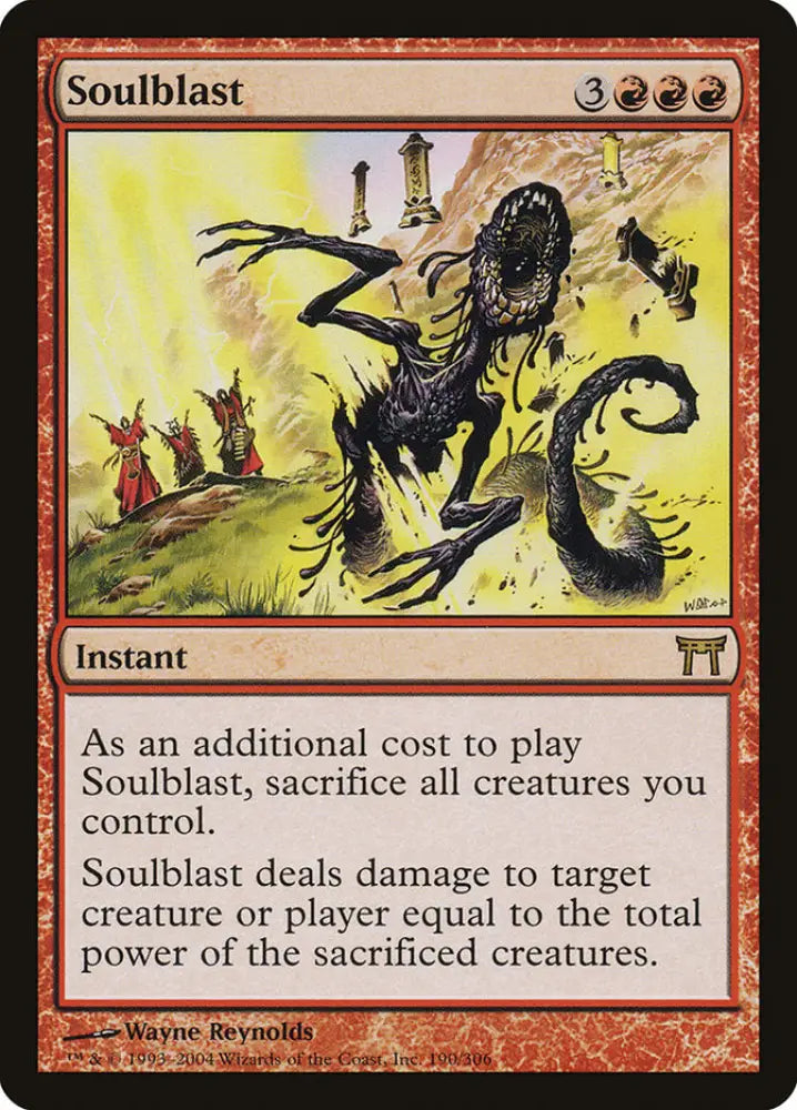 Soulblast [Champions of Kamigawa] - MTG Single