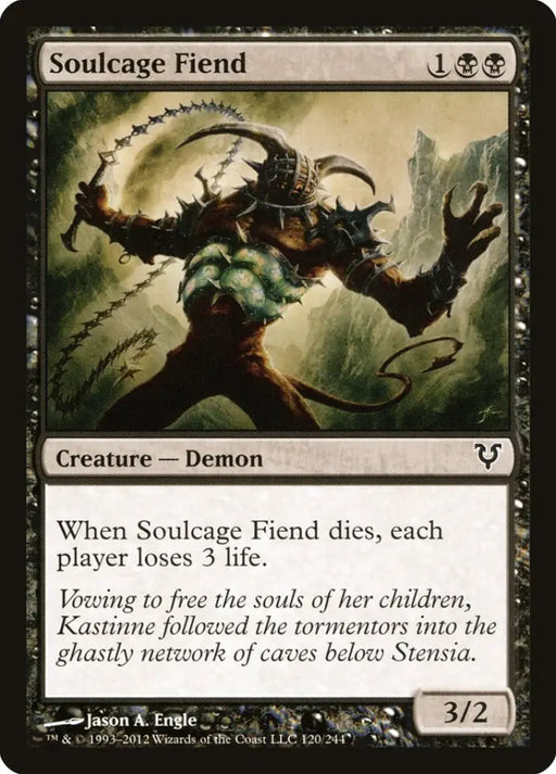 Soulcage Fiend [Avacyn Restored] - MTG Single