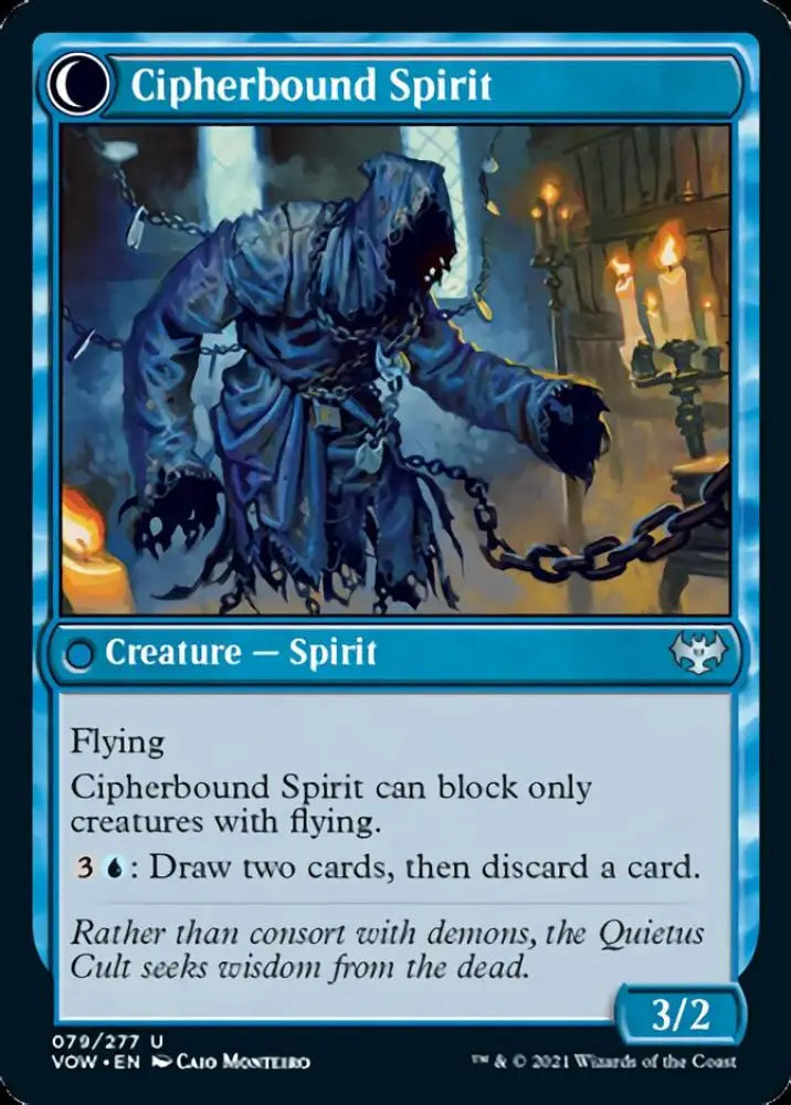 Soulcipher Board // Cipherbound Spirit [Innistrad: Crimson Vow] - MTG Single