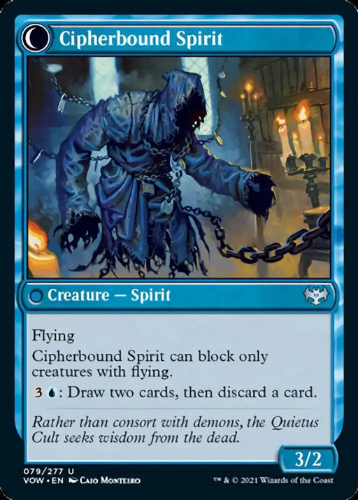 Soulcipher Board // Cipherbound Spirit [Innistrad: Crimson Vow] - MTG Single