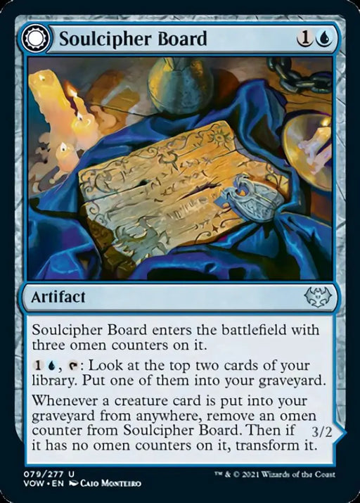Soulcipher Board // Cipherbound Spirit [Innistrad: Crimson Vow] - MTG Single