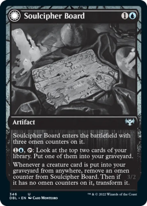 Soulcipher Board // Cipherbound Spirit [Innistrad: Double Feature] - MTG Single