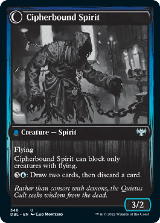 Soulcipher Board // Cipherbound Spirit [Innistrad: Double Feature] - MTG Single