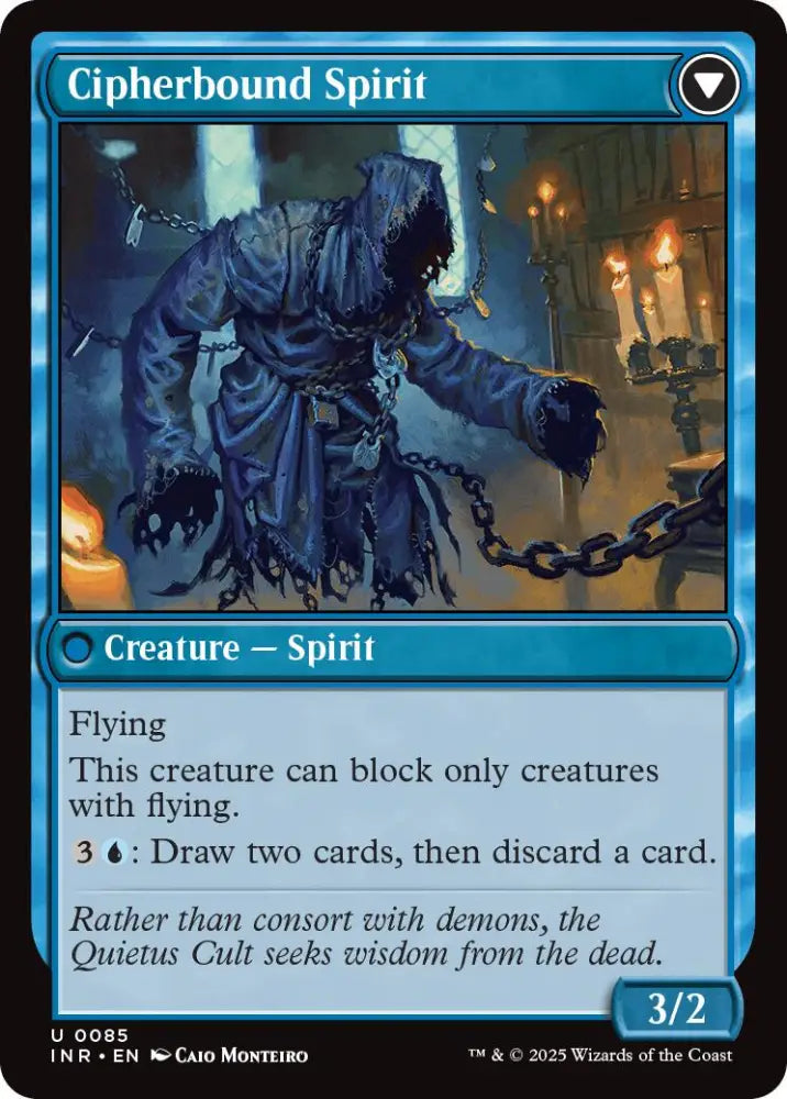 Soulcipher Board // Cipherbound Spirit [Innistrad Remastered] - MTG Single