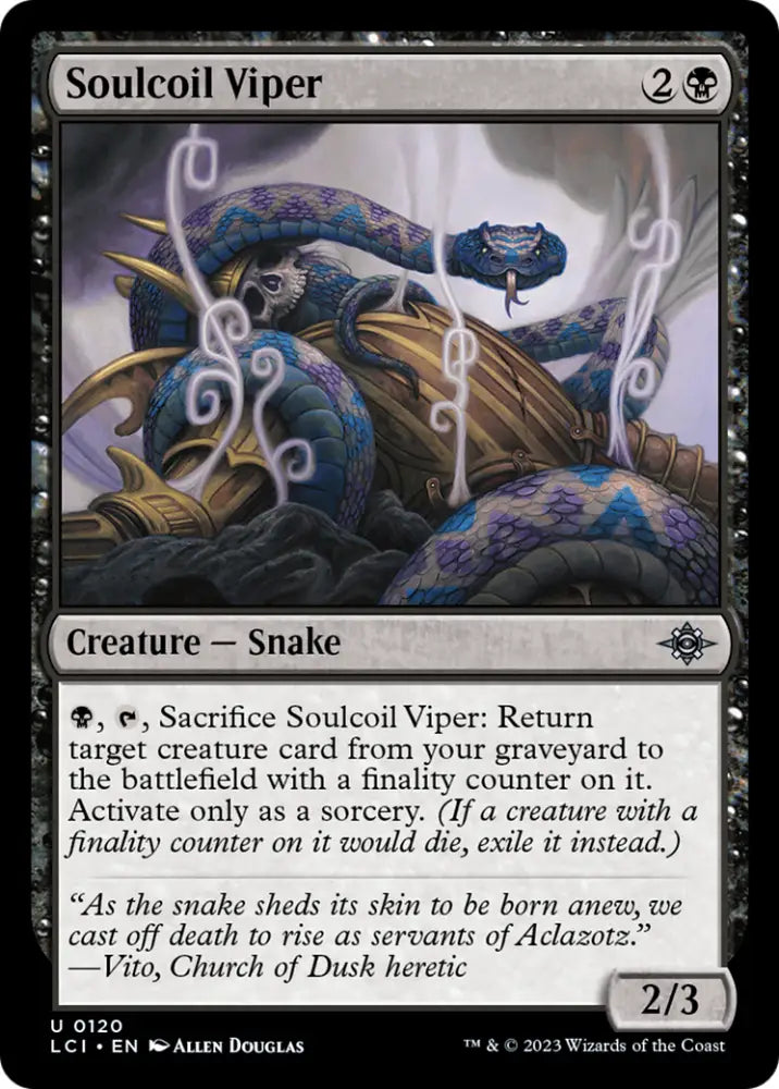 Soulcoil Viper [The Lost Caverns of Ixalan] - MTG Single