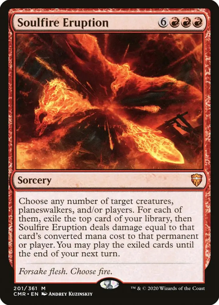 Soulfire Eruption [Commander Legends] - MTG Single